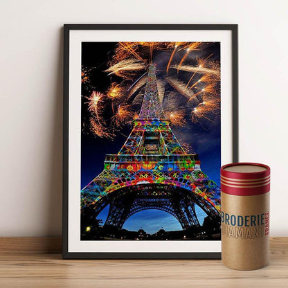 Eiffel Tower Diamond Painting Embroidery Kit